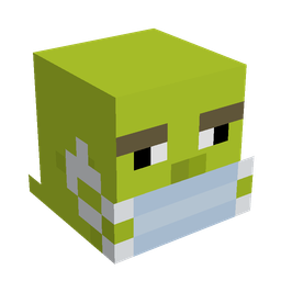 Green skin: head render