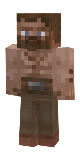 Brown skin: body, front render