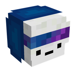 Black skin: head render
