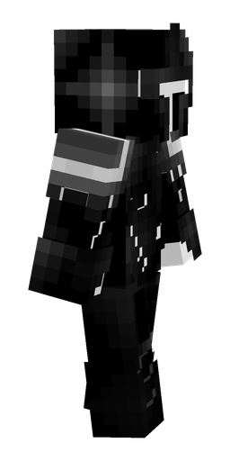 Black skin: body, right side render
