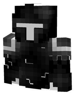 Black skin: bust render