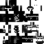 Black skin: raw texture render