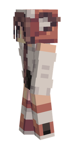 Orange skin: body, left side render