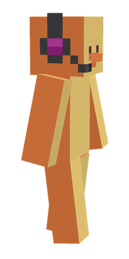Orange skin: body, right side render