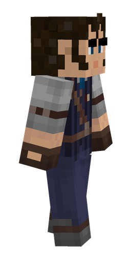 Black skin: body, right side render
