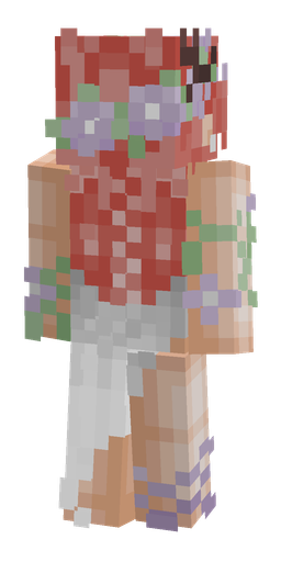 Orange skin: body, back render