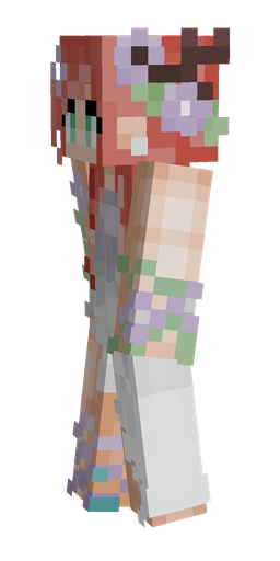Orange skin: body, left side render