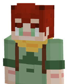 Green skin: bust render