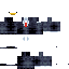Black skin: raw texture render