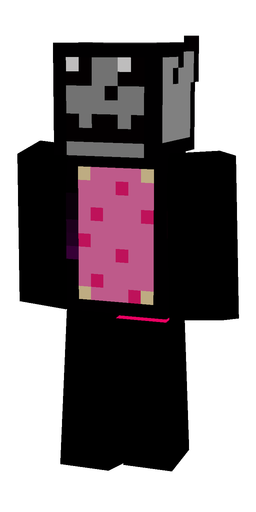 Black skin: body, front render