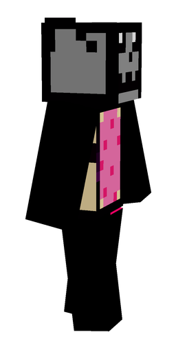 Black skin: body, right side render