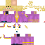 Classic skin: raw texture render