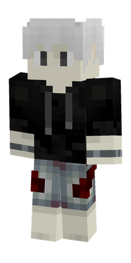 Black skin: body, front render