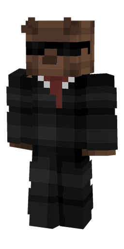 Black skin: body, front render