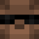 Black skin: face render