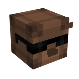 Black skin: head render