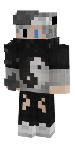 Black skin: body, front render