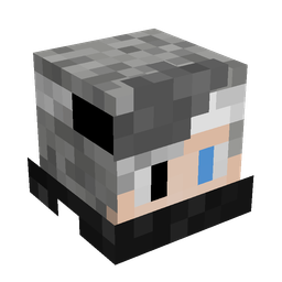 Black skin: head render