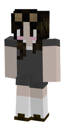 Black skin: body, front render