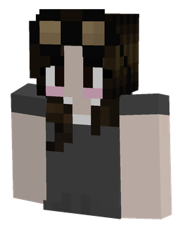 Black skin: bust render