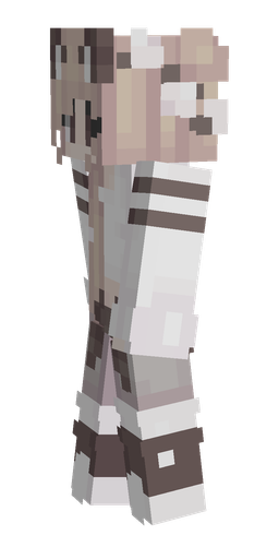 Gray skin: body, left side render