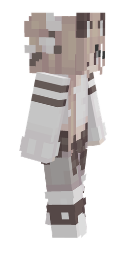 Gray skin: body, right side render