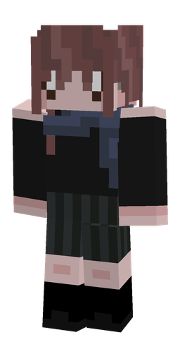 Black skin: body, front render