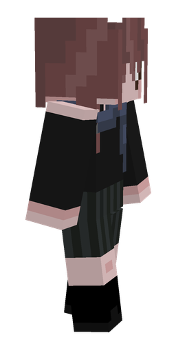 Black skin: body, right side render