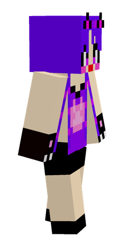 Black skin: body, right side render