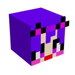 Black skin: head render