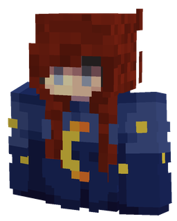 Blue skin: bust render