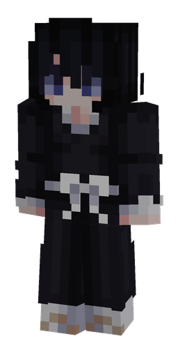 Black skin: body, front render