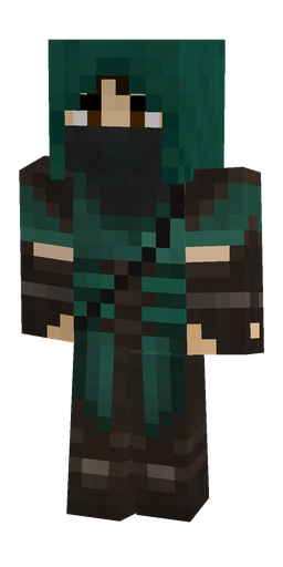 Brown skin: body, front render