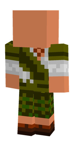 Black skin: body, front render