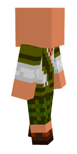 Black skin: body, right side render