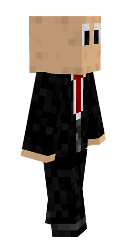 Black skin: body, right side render