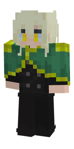 Black skin: body, front render
