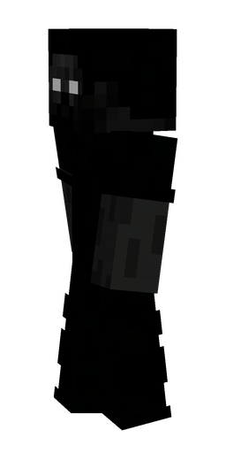 Black skin: body, left side render