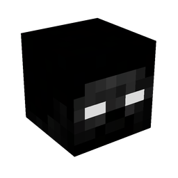 Black skin: head render