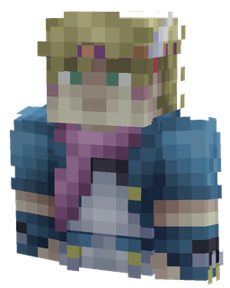 Blue skin: bust render