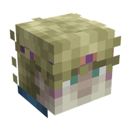 Blue skin: head render