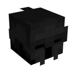 Black skin: head render