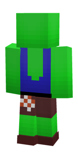 Classic skin: body, back render