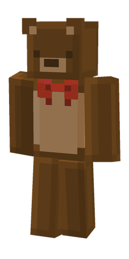 Brown skin: body, front render