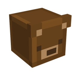 Brown skin: head render