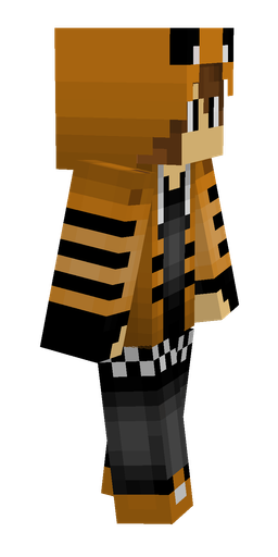 Black skin: body, right side render