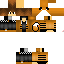 Black skin: raw texture render
