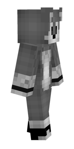 Black skin: body, right side render