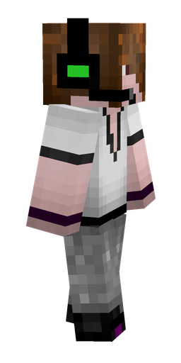 Brown skin: body, right side render