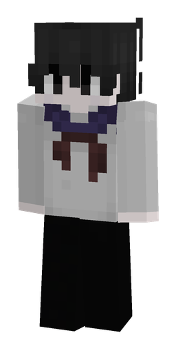 Black skin: body, front render